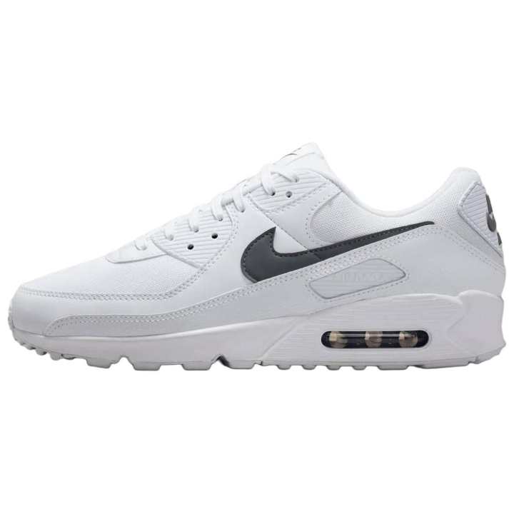 Nike Nike Air Max 90 Lightweight Running Shoes Unisex White