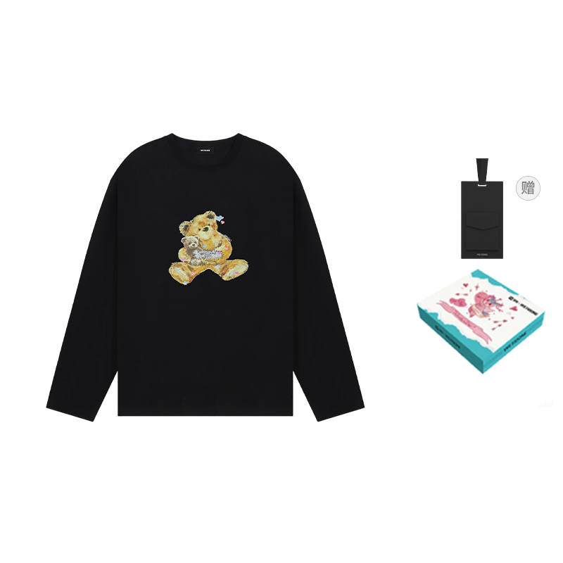 WE11DONE WE11DONE Long Sleeved T Shirt Unisex Black