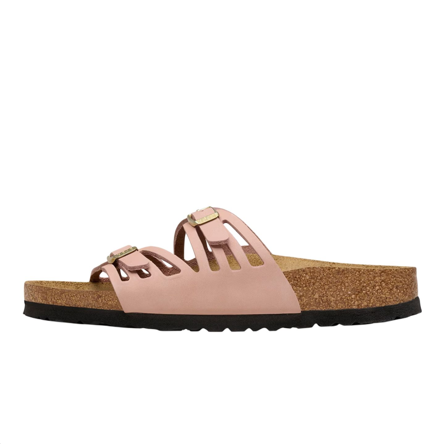 Birkenstock Slide Slippers Women's Soft Pink Narrow