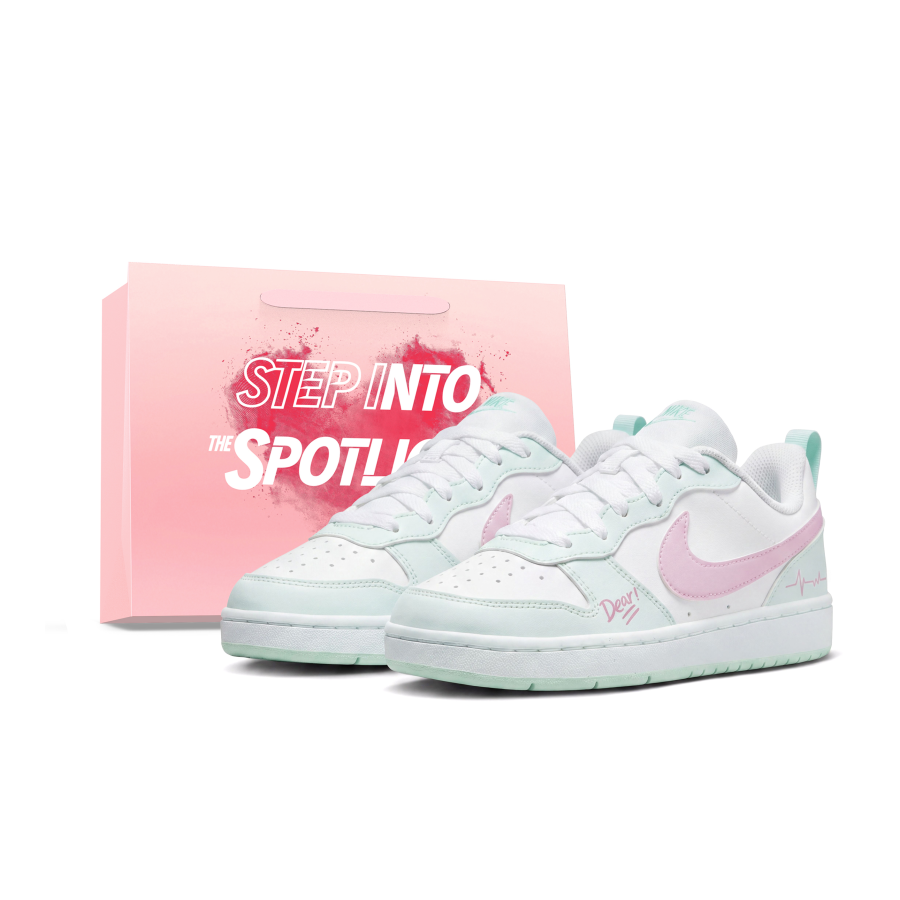 Nike Nike Court Borough Abrasion Resistant Breathable Skateboard Shoes Women's