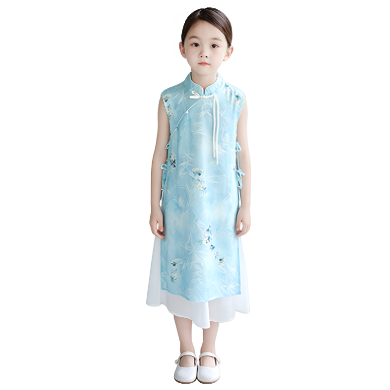 YALU Grade School Dresses Camisole Moderate Midi Skirt