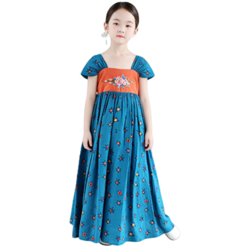 YALU Grade School Dresses Camisole Moderate Midi Skirt
