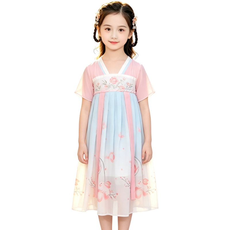 YALU Grade School Dresses Camisole Moderate Midi Skirt