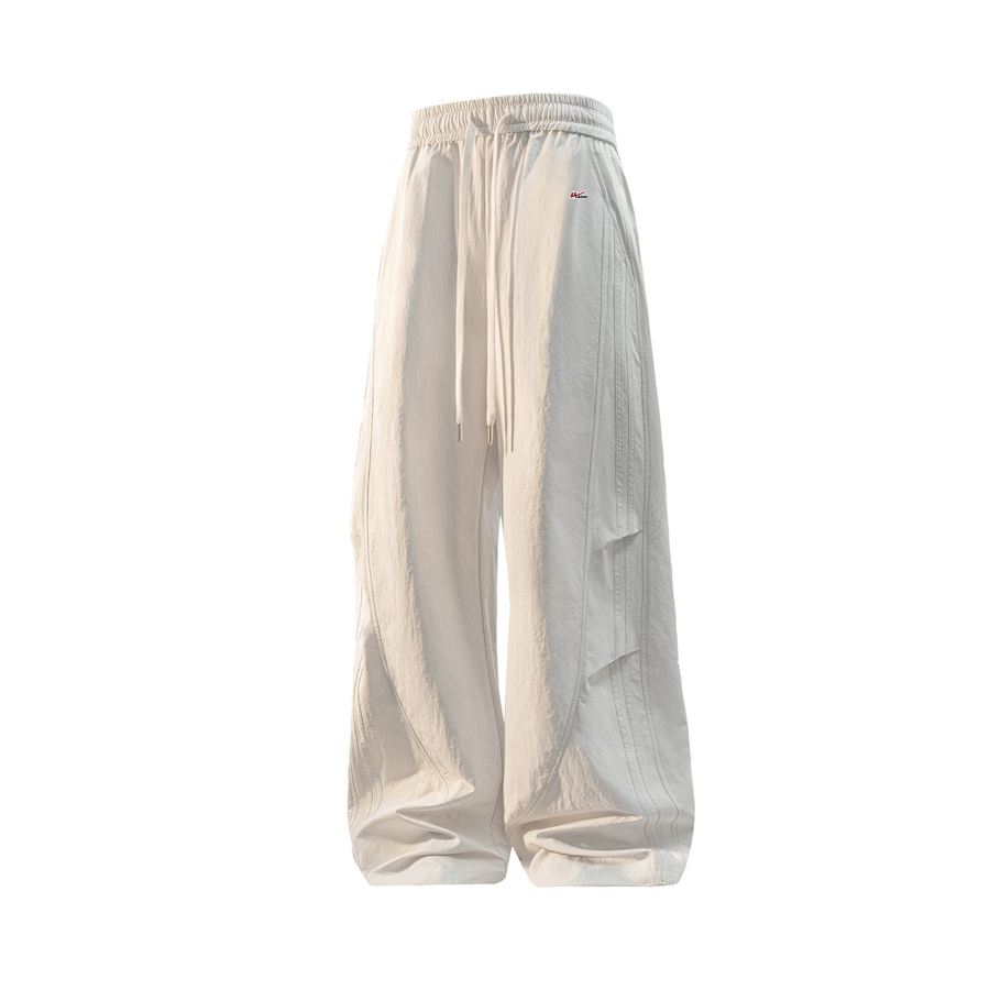 WARRIOR WARRIOR Casual Pants Unisex Thin Straight Fit Pants