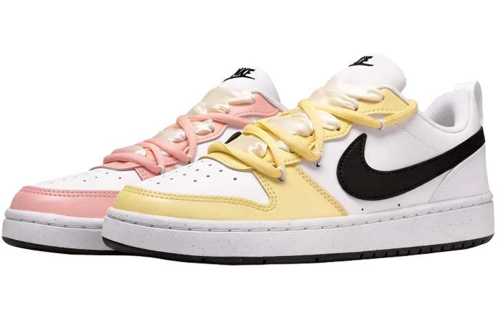 Nike Nike Court Borough Synthetic Leather Low top Skateboard Shoes Kids'