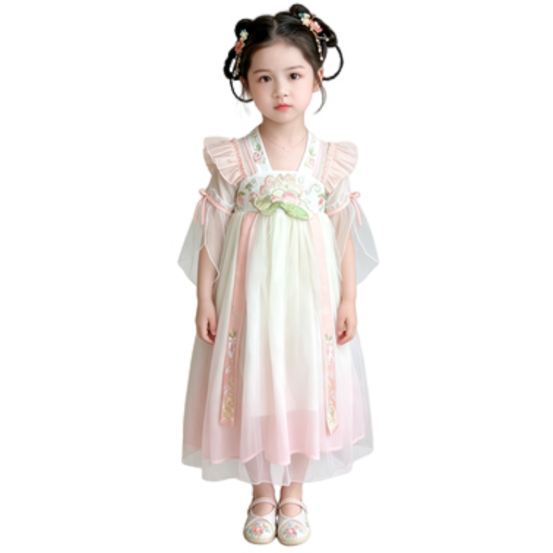 YALU Dress Children Aged 3 7 Years Old