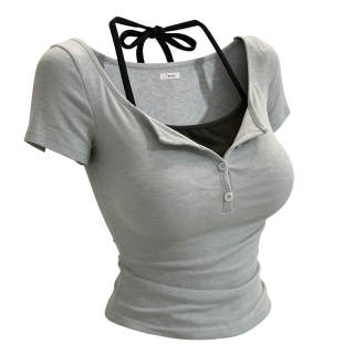 DUSHILIREN Regular Sleeve T Shirt Women's