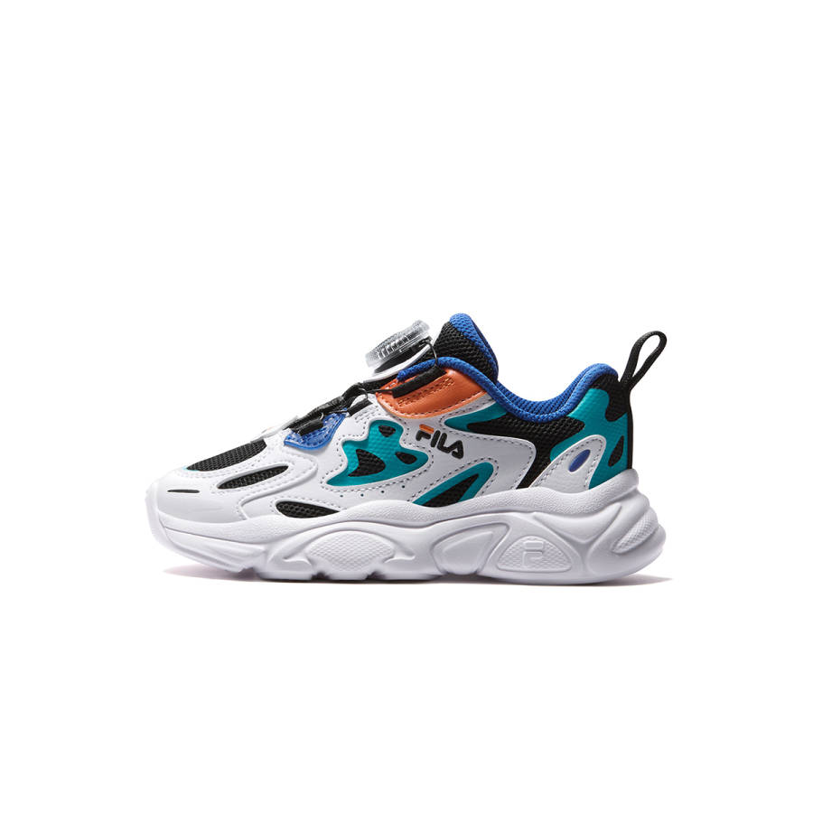 FILA KIDS Heritage FHT Synthetic Leather, Textile Kids' Running Shoes Black/FILA White Children Aged 3 7 Years Old