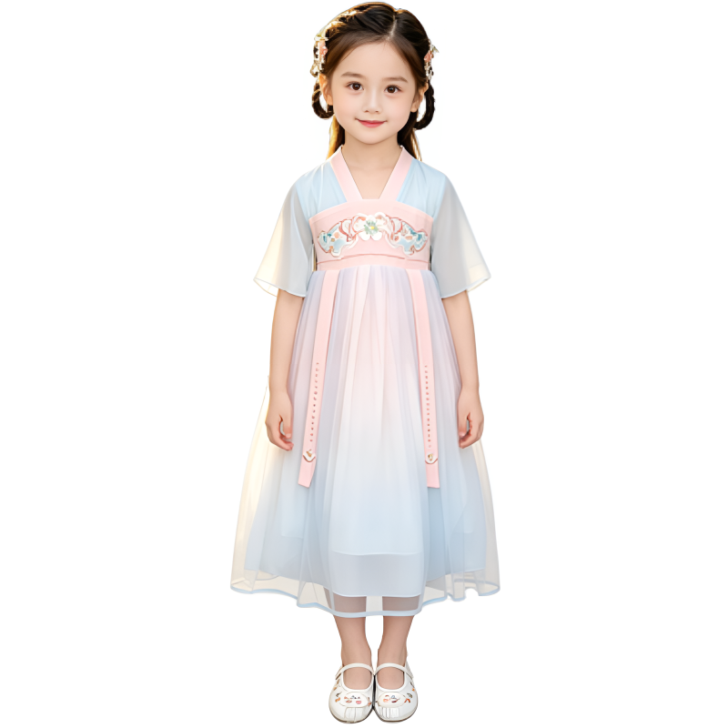YALU Grade School Dresses Camisole Moderate Midi Skirt
