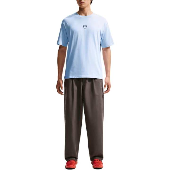 Nike Nike T Shirts Men's Light Blue Crew Neck