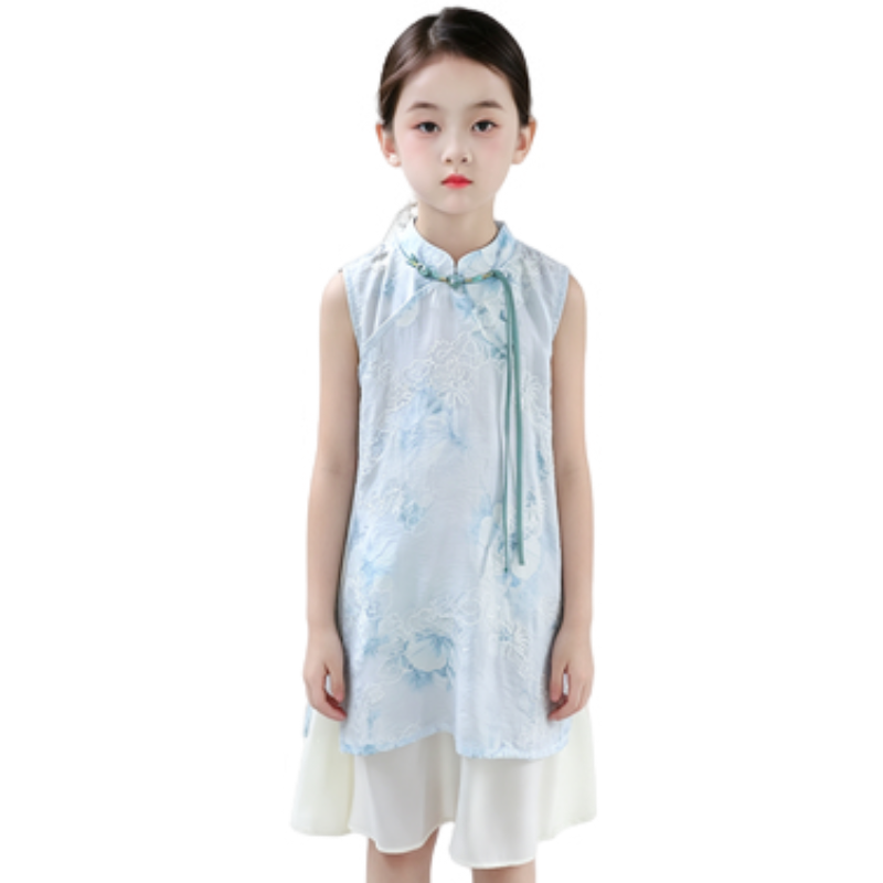 YALU Grade School Dresses Camisole Moderate Midi Skirt