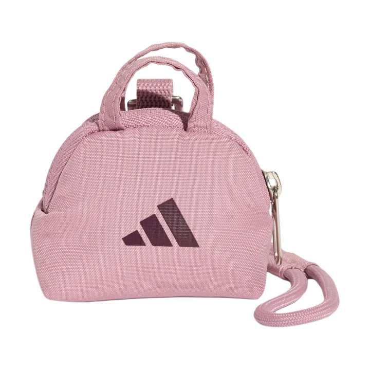Adidas Adidas Polyester Bag Charm Coin Purse Mini Women's Dreamy Dusty Pink