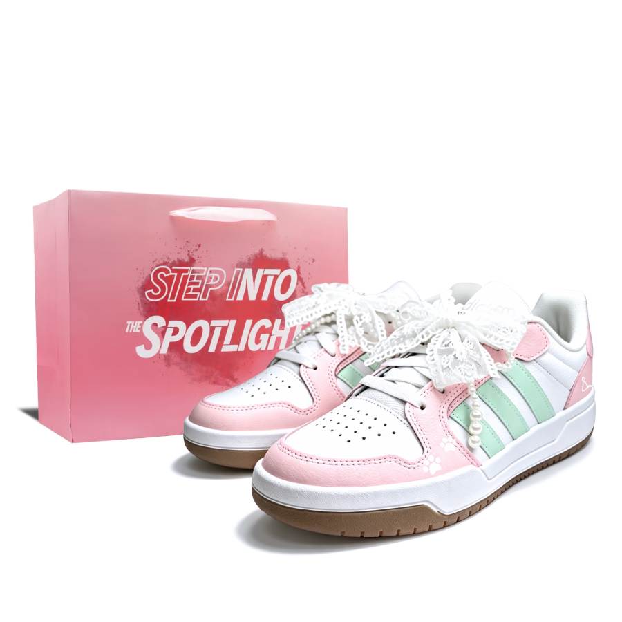 Adidas Adidas ENTRAP Skateboard Shoes Unisex Pink Green