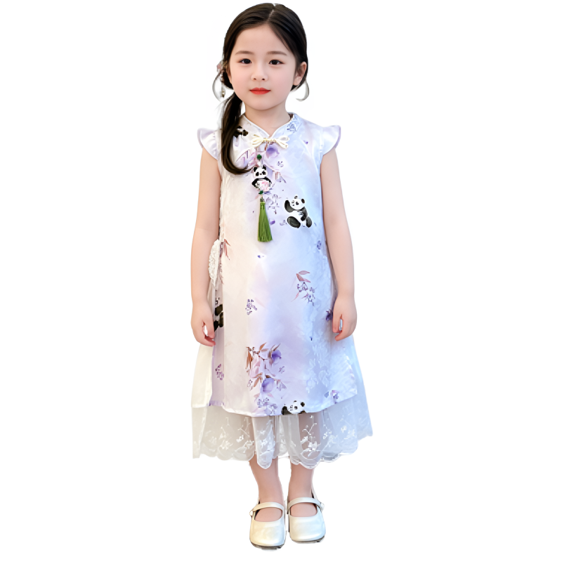 YALU Dress Children Aged 3 7 Years Old