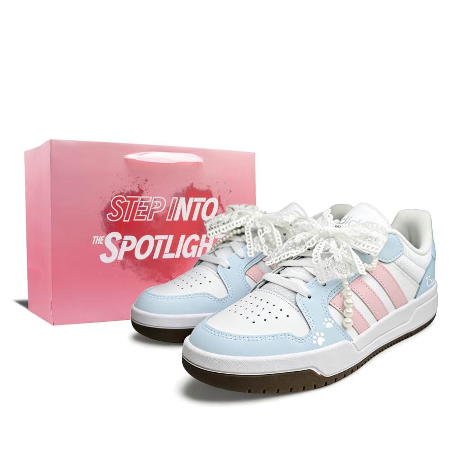 Adidas Adidas ENTRAP Skateboard Shoes Unisex Pink Blue