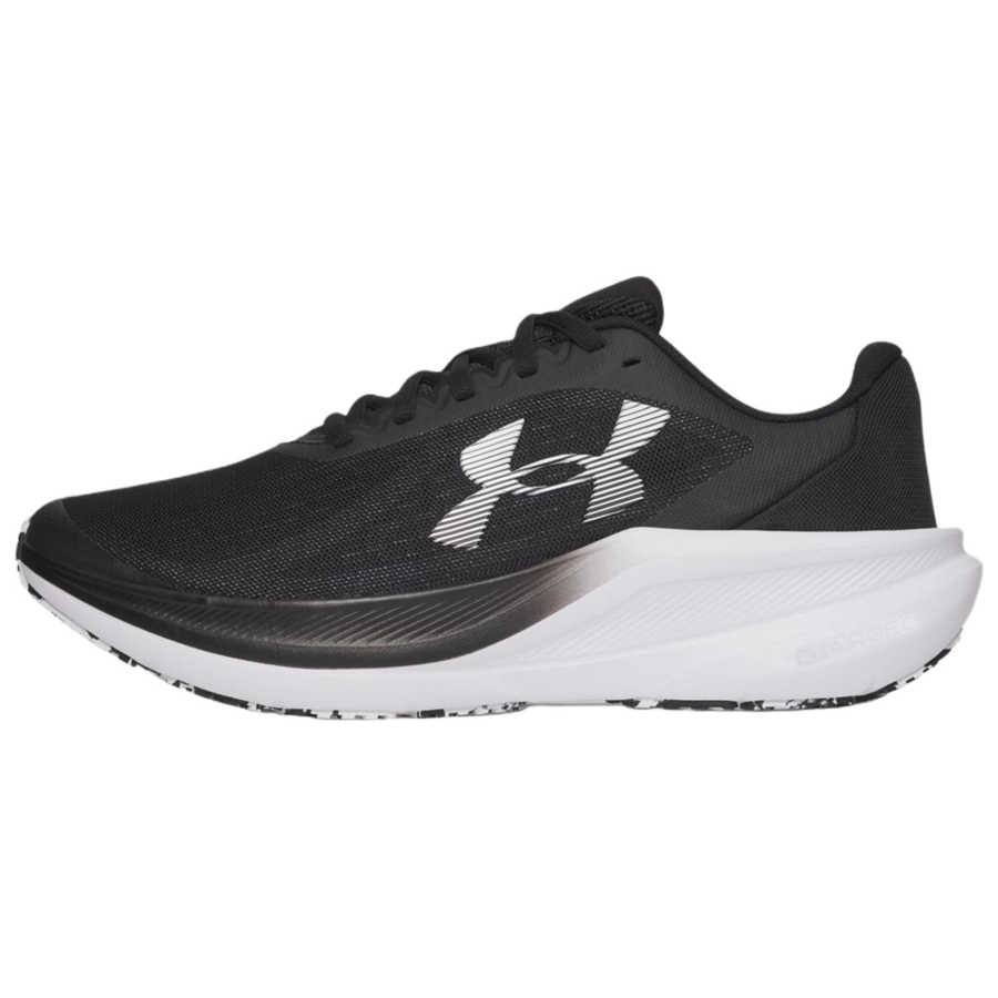 Under Armour Charged+Chase Abrasion Resistant Breathable Support Casual Running Shoes Men's Black