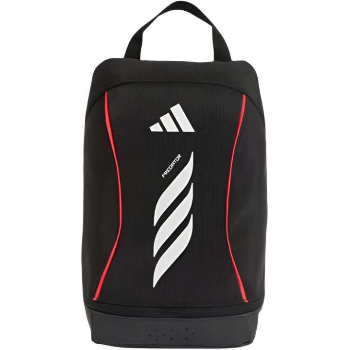 Adidas Adidas Polyester Shoe Bag For Travel Storage Bag Men's Black & White & Red