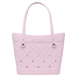 Crocs Deep Curved Design Handbag Medium Unisex Pink