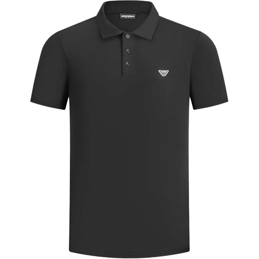 EMPORIO ARMANI Polo Shirt Men's Black