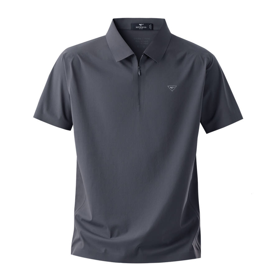 SEPTWOLVES Short Sleeved Polo Shirt Men's