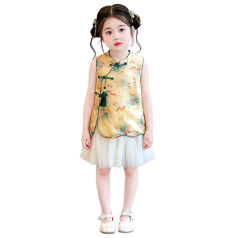 YALU Dress Children Aged 3 7 Years Old