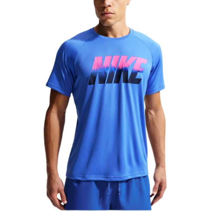 Nike Nike T Shirts Men's Blue Crew Neck