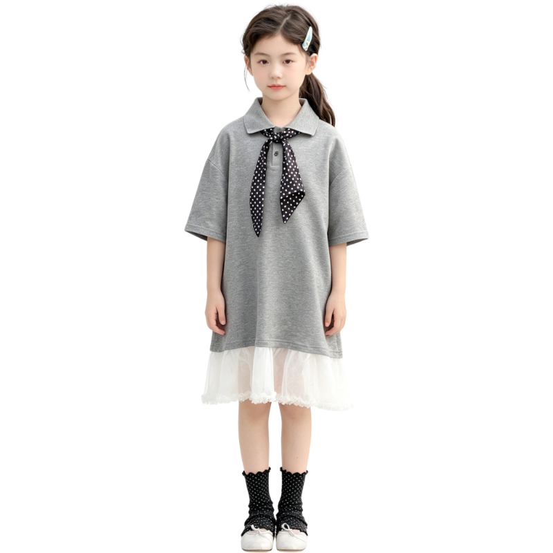 YALU Grade School Dresses Camisole Moderate Midi Skirt