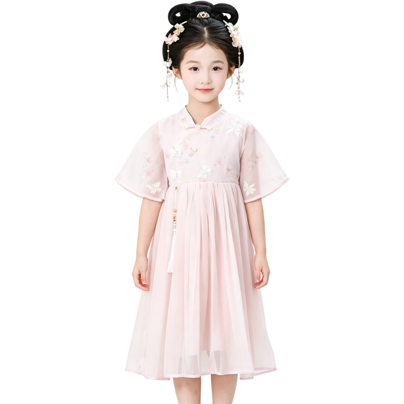 YALU Grade School Dresses Camisole Moderate Midi Skirt