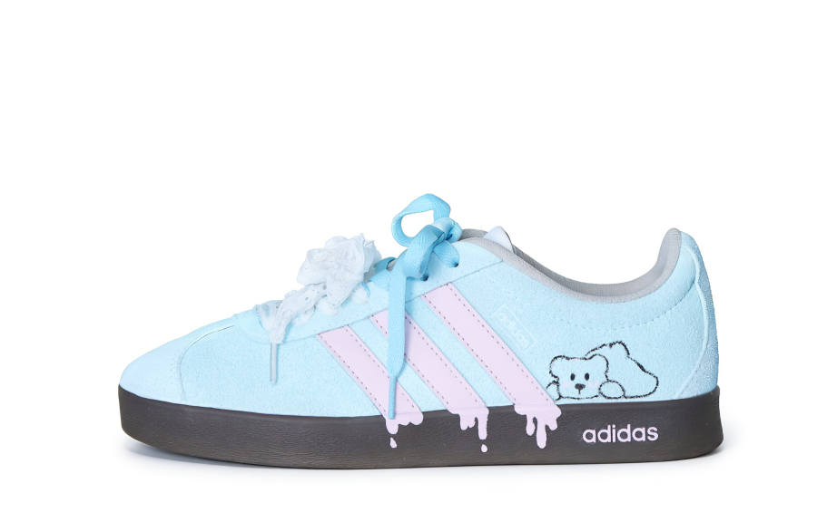 Adidas Adidas VL COURT 2.0 Slip Resistant Cushioning Abrasion Resistant Lightweight Height Increasing Low top