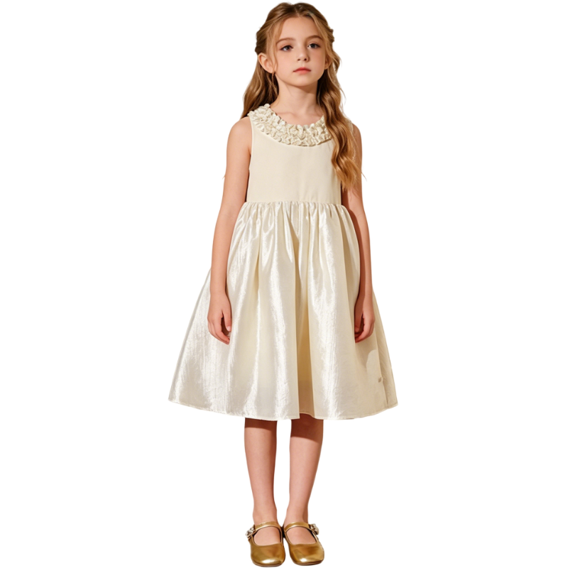 YALU Grade School Dresses Camisole Moderate Midi Skirt