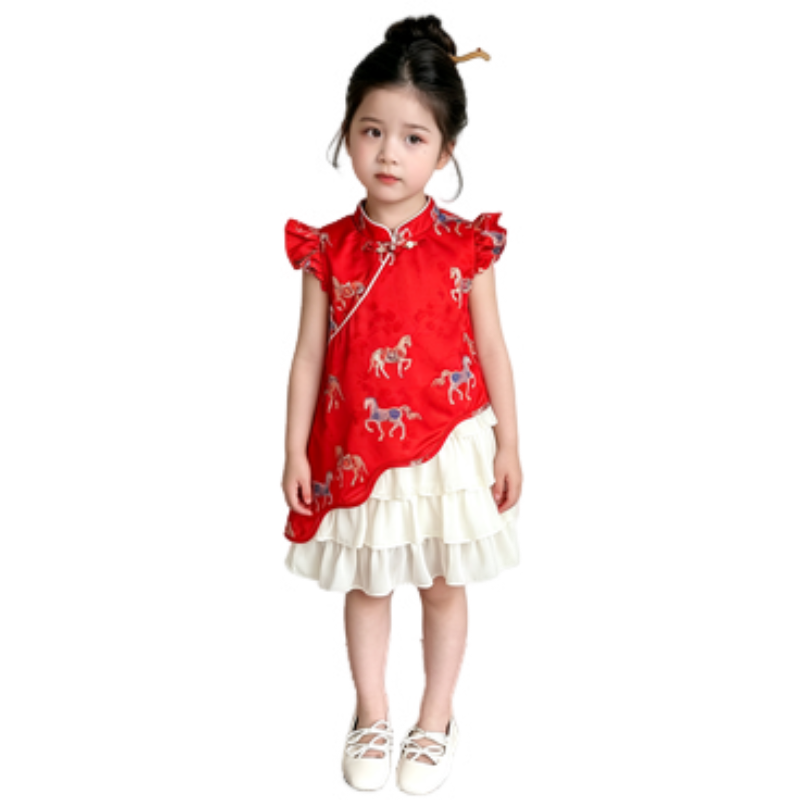 YALU Dress Children Aged 3 7 Years Old
