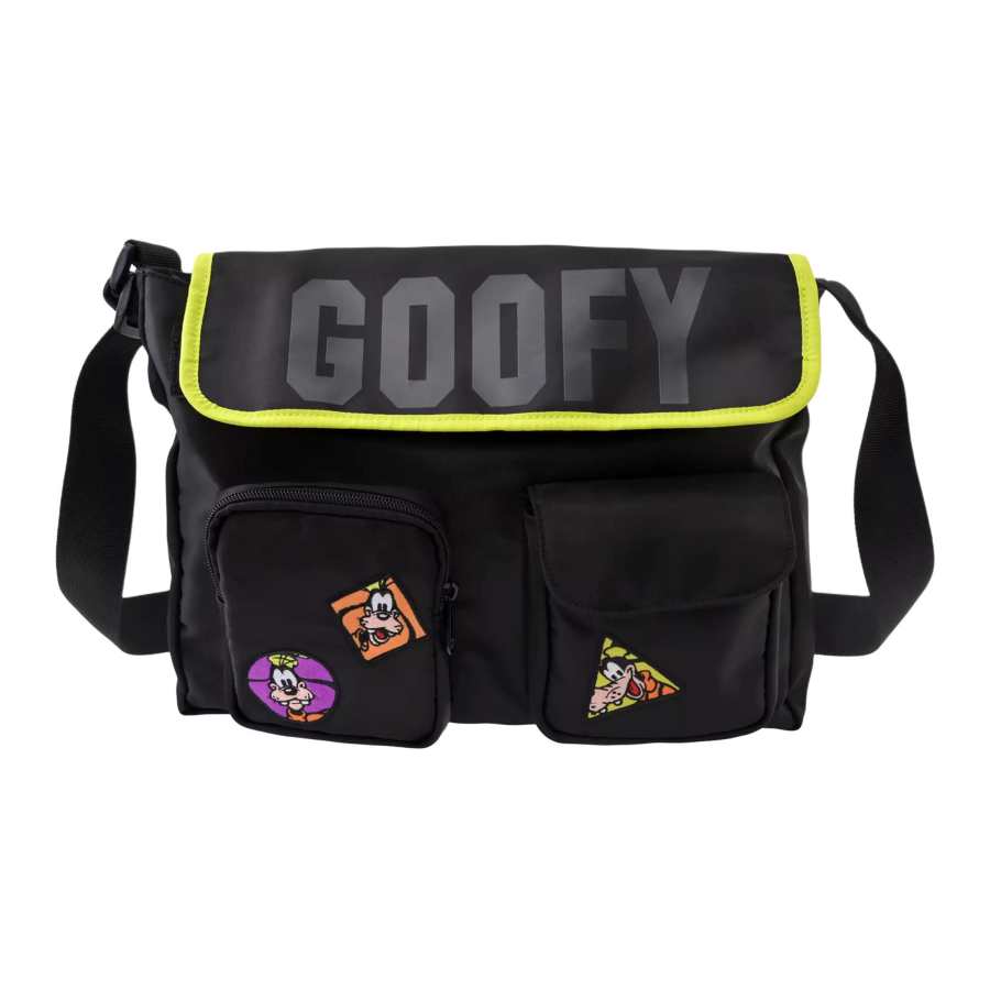 Disney Polyester Crossbody Bags Unisex Black