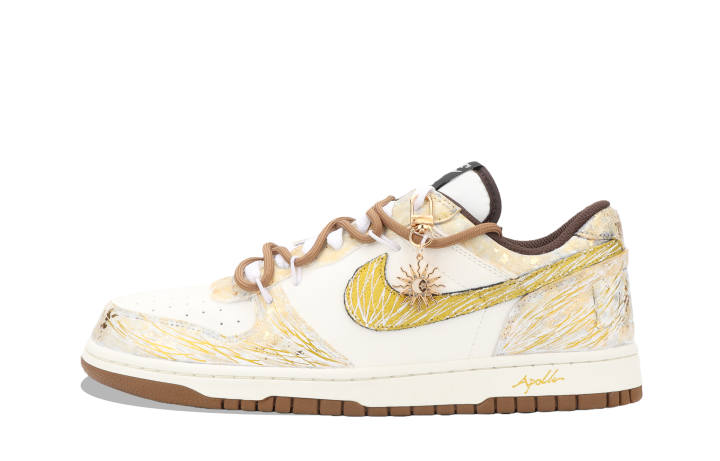 Nike Nike Big River Immersed Moon, Sun God Apollo Slip Resistant Abrasion Resistant Low top Skateboard Shoes Unisex