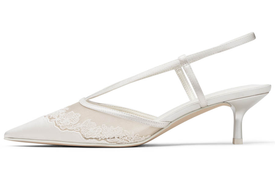 CHARLES&KEITH Small Ck Fabric One Strap Sandals 5CM Women's