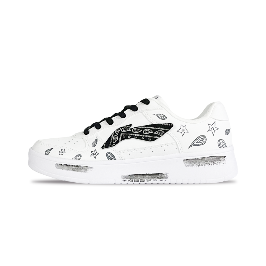 Li-Ning Li Ning Floating Boat Cushioning Lightweight Breathable Low top Skateboard Shoes Men's