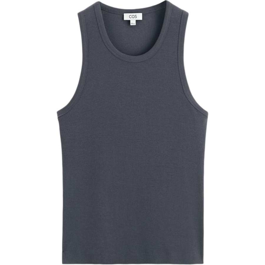 COS Tank Tops Men's Dark Gray Moderate