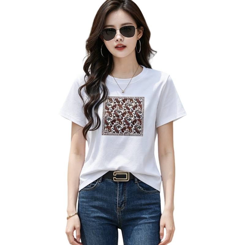 SIXUSICHOU Regular Sleeve T Shirt Women's