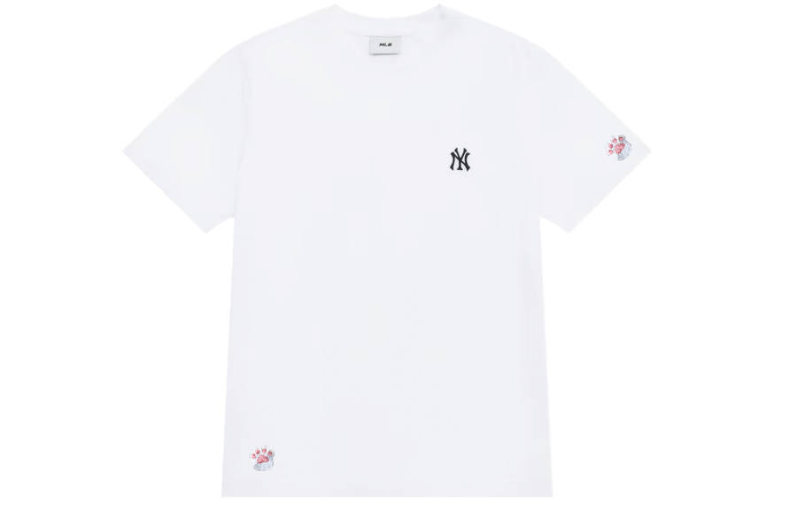 MLB MLB T Shirts Unisex White Crew Neck Moderate