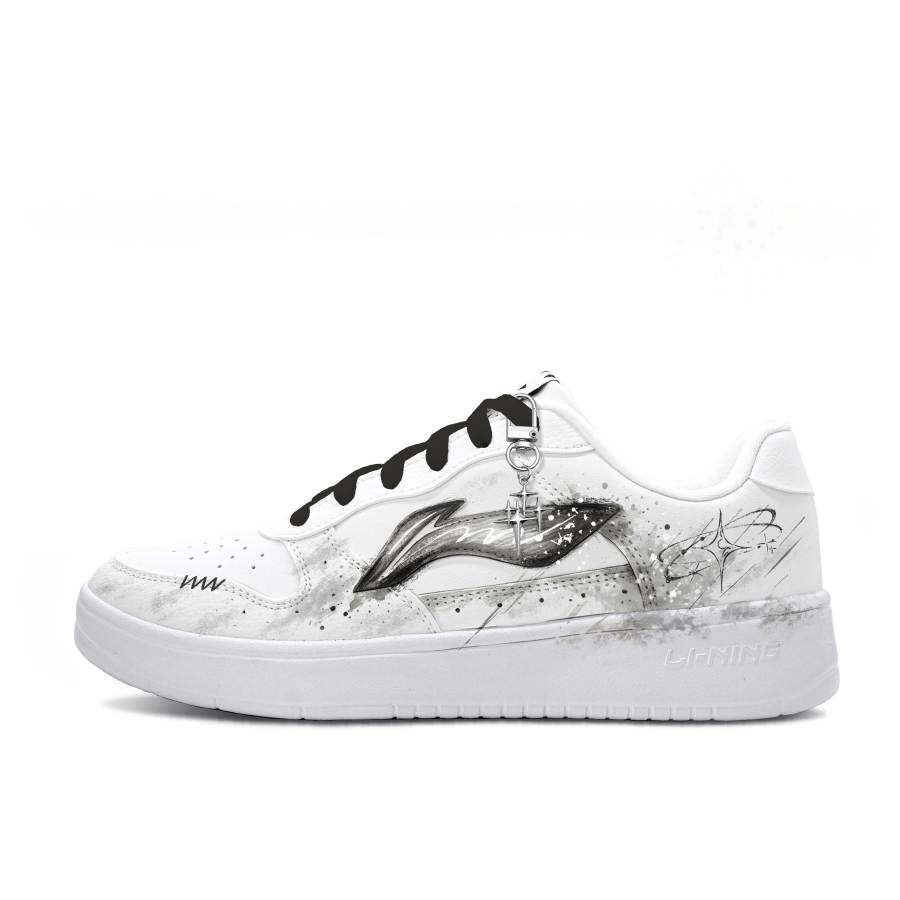 Li-Ning Li Ning Floating Boat Daojisi, Mo Yinxing Tié Synthetic Leather Cushioning Quick Dry Abrasion Resistant Low top