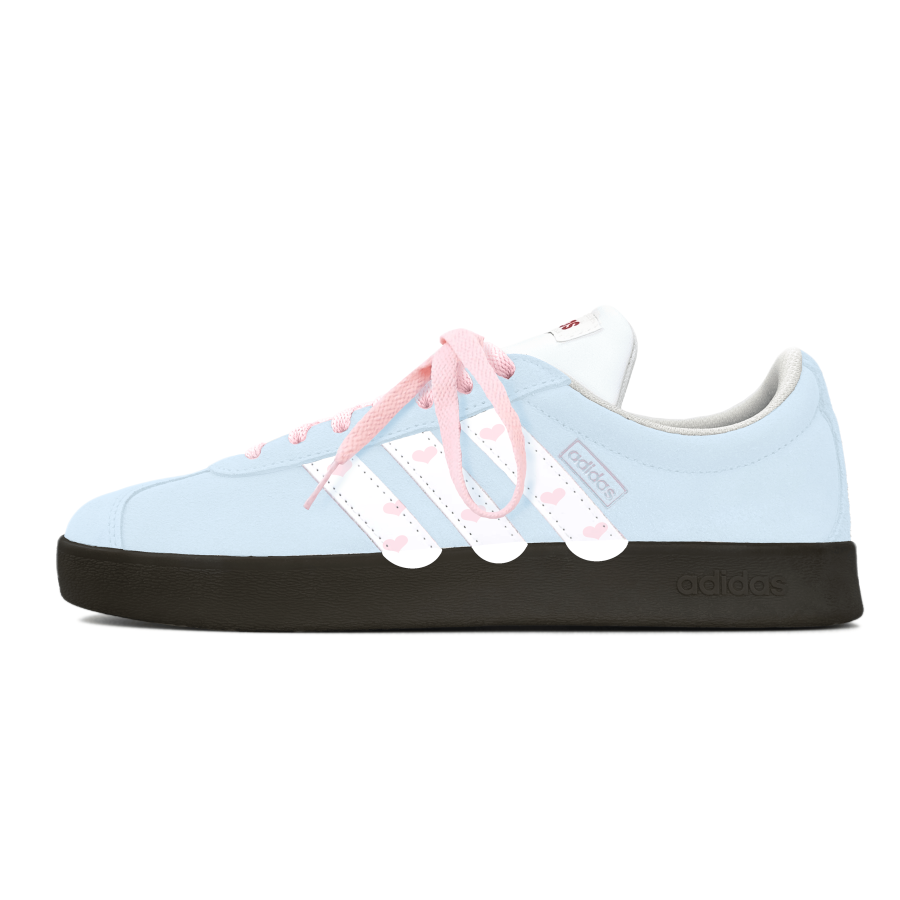 Adidas Adidas VL COURT 2.0 Skateboard Shoes Unisex Blue