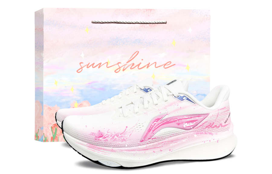 Li-Ning Li Ning Red Hare 9 Cushioning Abrasion Resistant Slip Resistant Low top Casual Physical Fitness Test & Exam