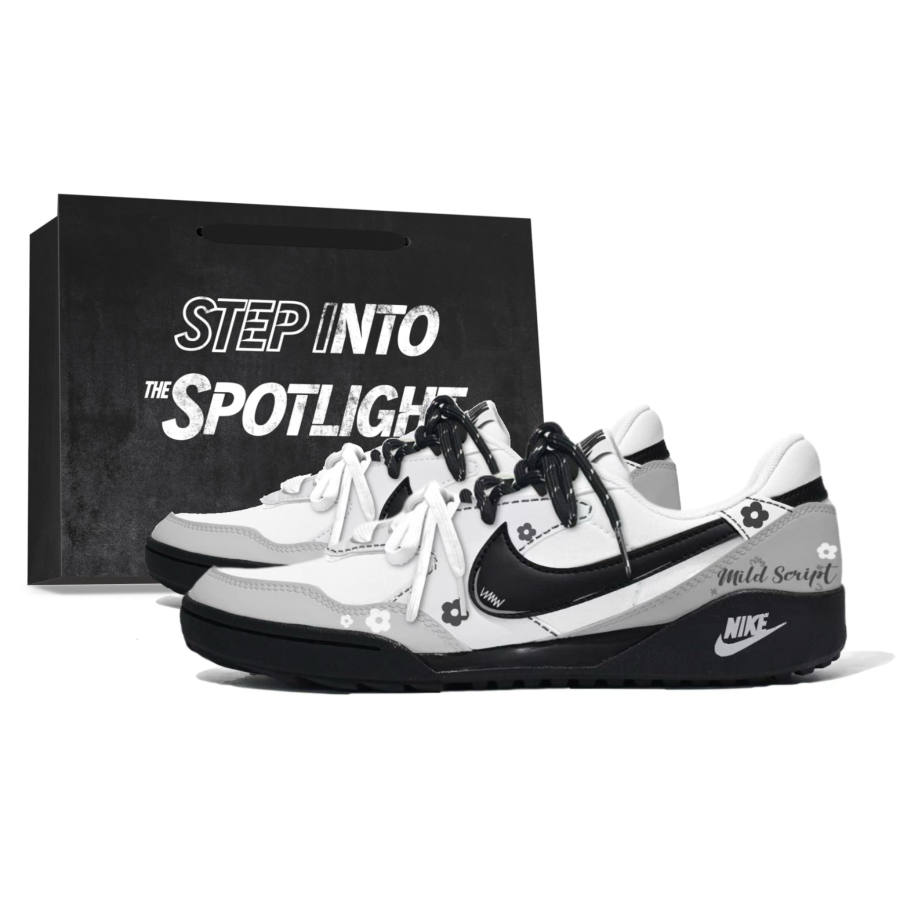 Nike Nike Terra Manta Floral Casual Shoes Unisex Black White