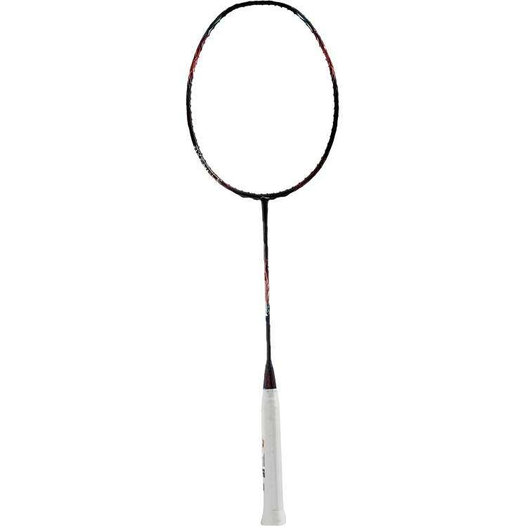 Li-Ning LiNing Thunder 90 Tiger MAX Full Carbon Badminton Rackets Offensive Type Heavy Head, Stiff Shaft Professional 4U/G5 Red