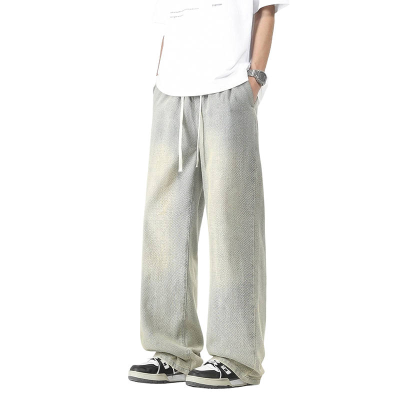 BALENO Jeans Unisex Thin Wide Leg Pants