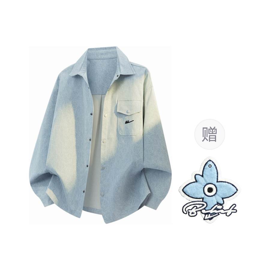 WARRIOR WARRIOR Shirts Unisex Lapel Moderate Shirt