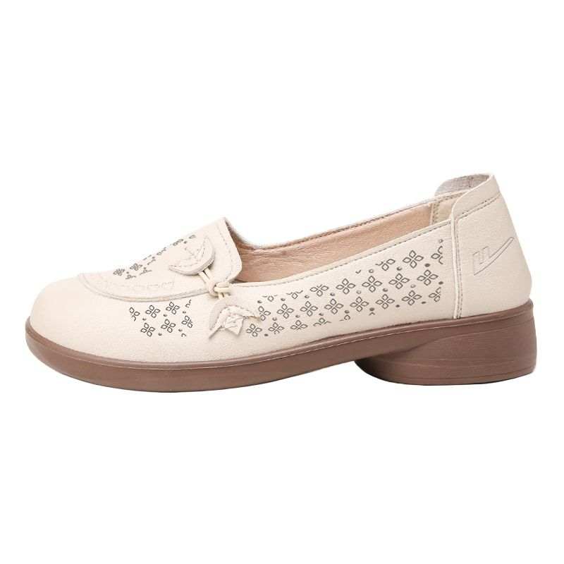 Warrior Mom's Shoes, Mature Cut Out Clogs, Summer Women's Shoes Casual Shoes Women's
