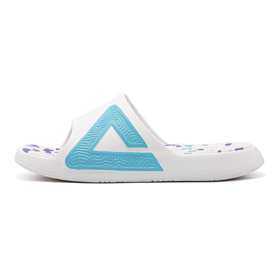 PEAK Taichi Classic Slippers Quiet Slip Resistant Odor Resistant Cushioning Slide Slippers Men's Summer Glacier
