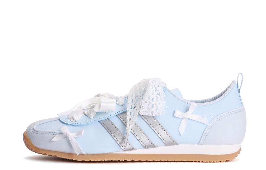 Adidas Adidas VS JOG 2.0 Coverage Slip Resistant Abrasion Resistant Low top German Army Trainers Unisex Blue