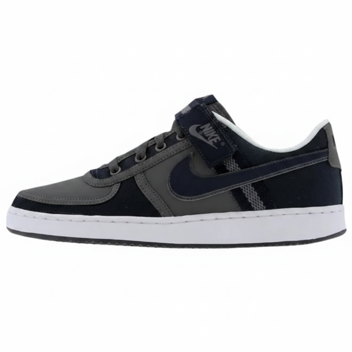 Nike Nike Vandal Leather Low top Skateboard Shoes Men's Gray Blue