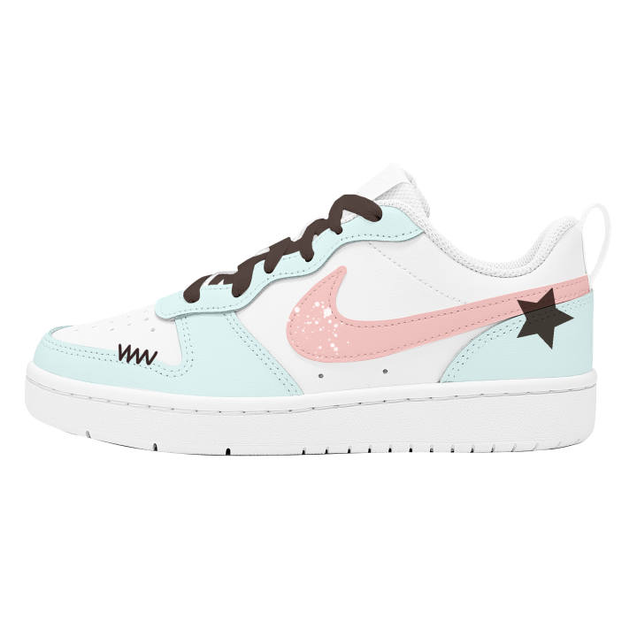 Nike Nike Court Borough Maris Sal Cocoa Synthetic Leather Slip Resistant, Abrasion Resistant, Lightweight Low top